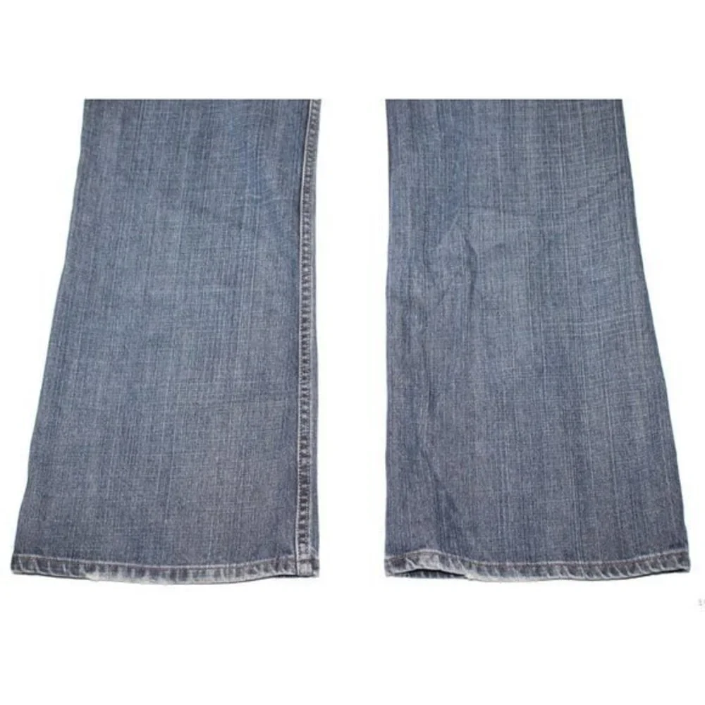 Levi's 527 Low Rise Boot Cut‎ Blue Jeans 100% Cotton Mens Measures Size 41 x 36